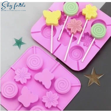 Khuôn Silicon Đổ Socola, Làm Thạch, Kẹo Dẻo