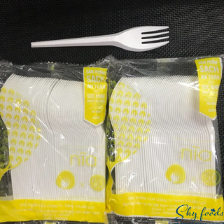 Set 50 Dĩa nhựa cao cấp