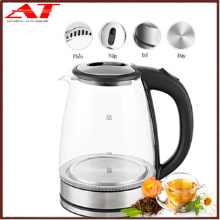 Ấm đun siêu tốc, bình đun cuckoo nước thủy tinh siêu tốc 2l-at