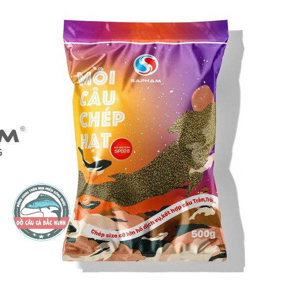 Mồi câu chép hạt, chép hạt Sa Phạm. Mồi câu cá chép.