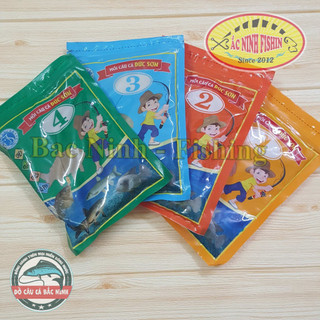 Mồi câu cá Đức Sơn số 1. Đức Sơn số 2. Đức Sơn số 3. Đức Sơn số 4.