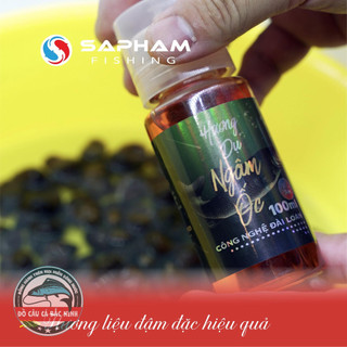 Hương dụ ngâm ốc đậm đăc Sa Phạm, mồi câu trắm đen, mồi câu cá.