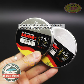 Dây guide math thẻo 50m , dây câu đài, câu đơn. tag fishing.