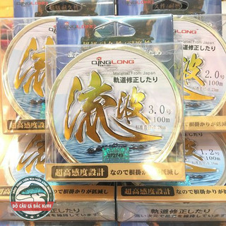 Cước QingLong LiuPo II -Tàng Hình 100m, cước thẻo câu đài. Hàng chính hãng.