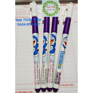 Bút nước doraemon Gel012 tím (bút nước đô rê mon)