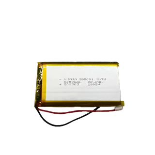 Pin lithium 3.7v 6000mah 905091