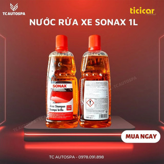 Nước rửa xe sonax gloss shampoo 1 lít - hàng cao cấp tc autospa