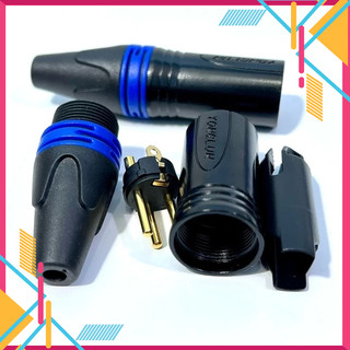Đầu Jack hàn Canon đực cái chân đồng TinSan