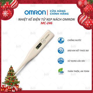 Nhiệt kế điện tử kẹp nách OMRON MC-246 - An toàn, chính xác, tiện lợi