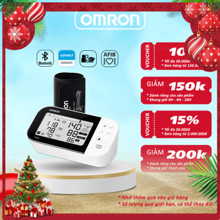 Máy đo huyết áp tự động bắp tay OMRON HEM-7361T - Số 1 thế giới, cảnh báo đột quỵ, kết nối bluetootch