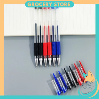 Bút bi bút gel 0.5mm mực đều - bút nước có 3 màu lựa chọn xanh đen đỏ