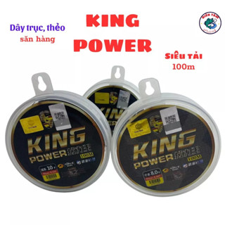 Cước Trục , Thẻo Săn Hàng Guide KING POWER 100m cao cấp siêu tải (chính hãng)