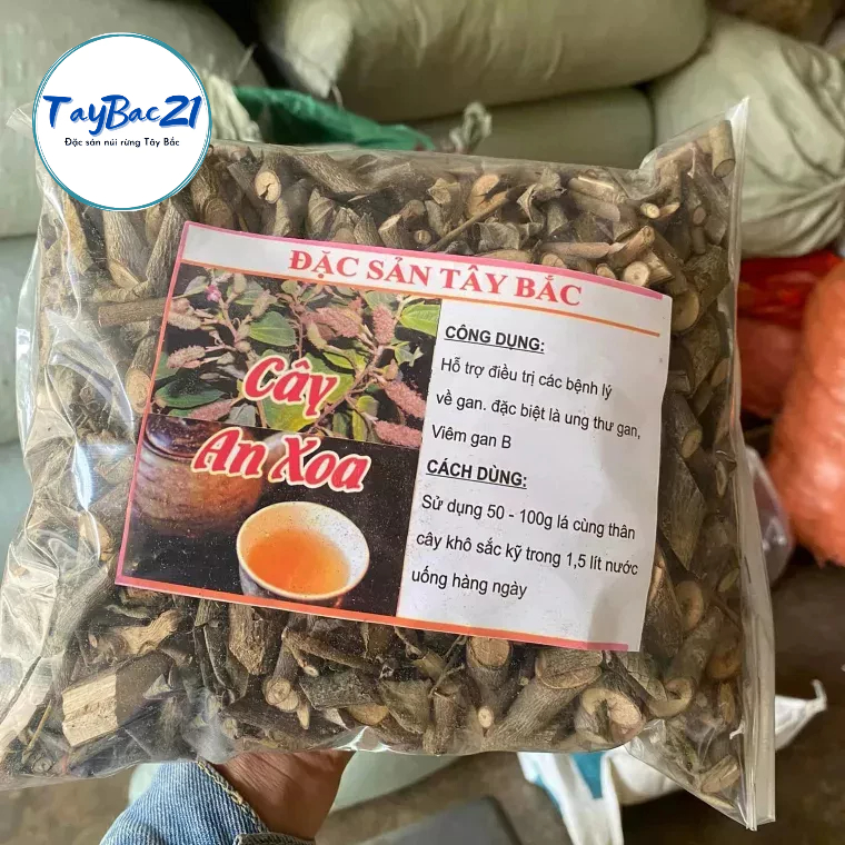 1Kg cây an xoa Tây Bắc mát gan giải nhiệt