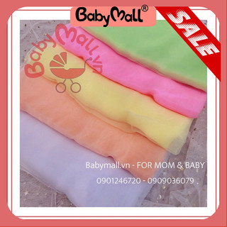 Khăn voan che mặt cho bé chắn bụi 55*70CM
