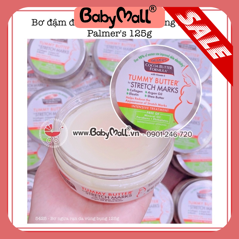Bơ đậm đặc ngăn ngừa và chống rạn da tăng cường Palmer's 125g 5425