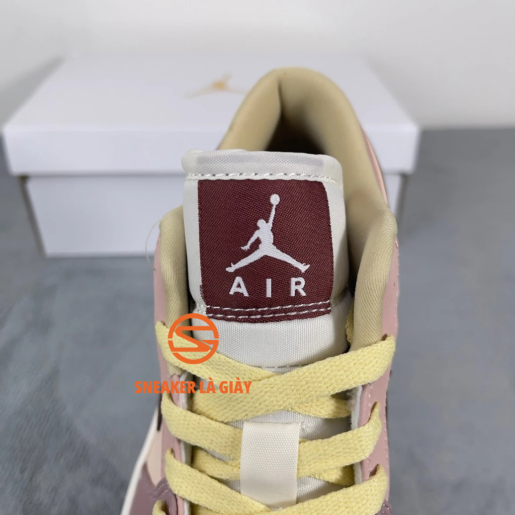 Giày Jordan 1 Low Brown Pink DO7450-201 - High Quality Fullbox