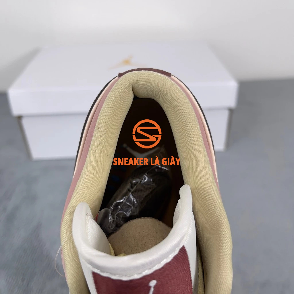 Giày Jordan 1 Low Brown Pink DO7450-201 - High Quality Fullbox