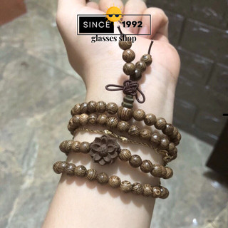 [100% TRẦM HƯƠNG TỰ NHIÊN][ẢNH THẬT]CHUỖI TRẦM HƯƠNG 108 HẠT ĐEM LẠI BÌNH AN VÀ MAY MẮN(mùi thơm của trầm thật dễ chịu)