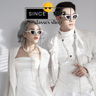 [SALE]Kính Thời Trang Cao Cấp Thiết Kế Mắt Mèo Trắng Siêu Sang Chảnh Siêu Hot Hit
