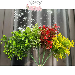 Điểm thông kim -cành lá giả - hoa lụa - hoa giả