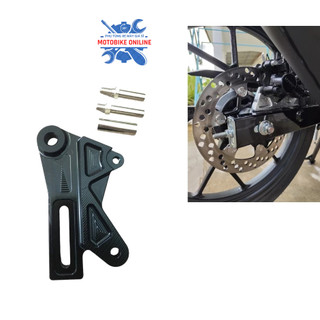 Pát sau Raider/Satria quay lên 220mm xài heo zin theo xe anode đen kèm chốt