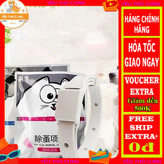 [Hiệu Quả] Vòng Cổ Chống Ve-Rận-Bọ Chét Chó Mèo giá siêu rẻ Yêu Thú Cưng