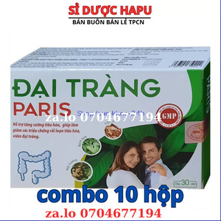 Đại tràng Paris 30 viên tăng cường sức khỏe giảm đại tràng co thắt -  giúp tiêu hóa tốt - HSD 2023- giảm viêm đại tràng