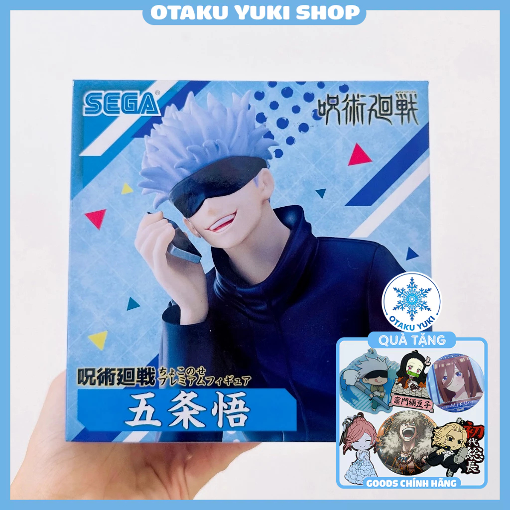 Mô Hình Gojo Satoru - Jujutsu Kaisen Chokonose Premium Figure
