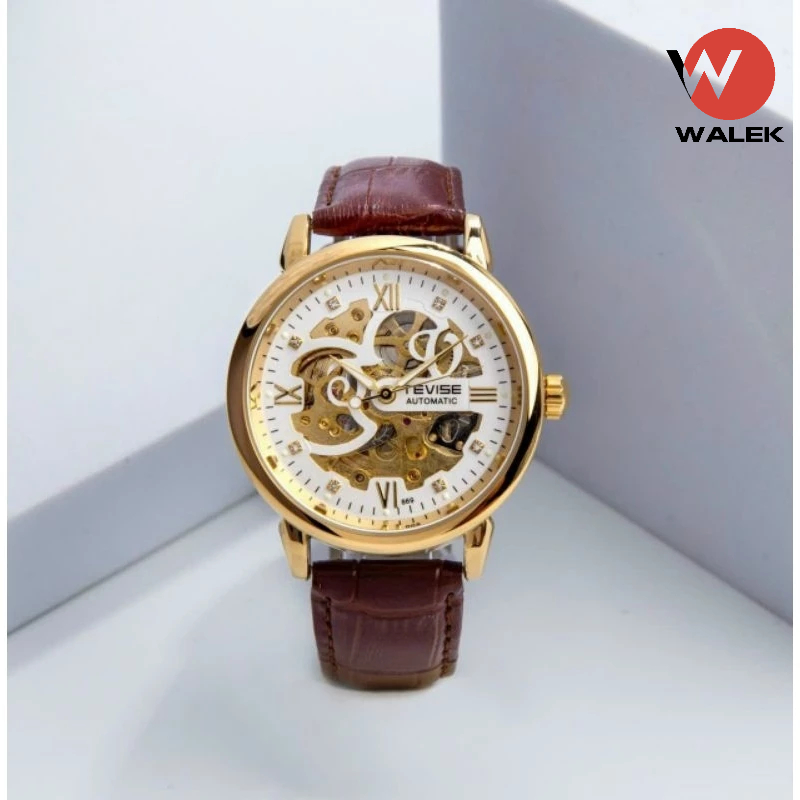 Đồng hồ nam Tevise Automatic không pin lộ máy [Full Box]
