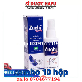 Xịt khử mùi hôi chân và giày ZuChi Family