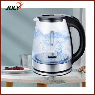 Ấm Siêu Tốc Thủy Tinh Cao Cấp 2.0 Lít CUCKDD Model GD-ST16 - Bình Siêu Tốc Có Đèn Led - Tự Ngắt Khi Sôi - Tốc độ nhanh