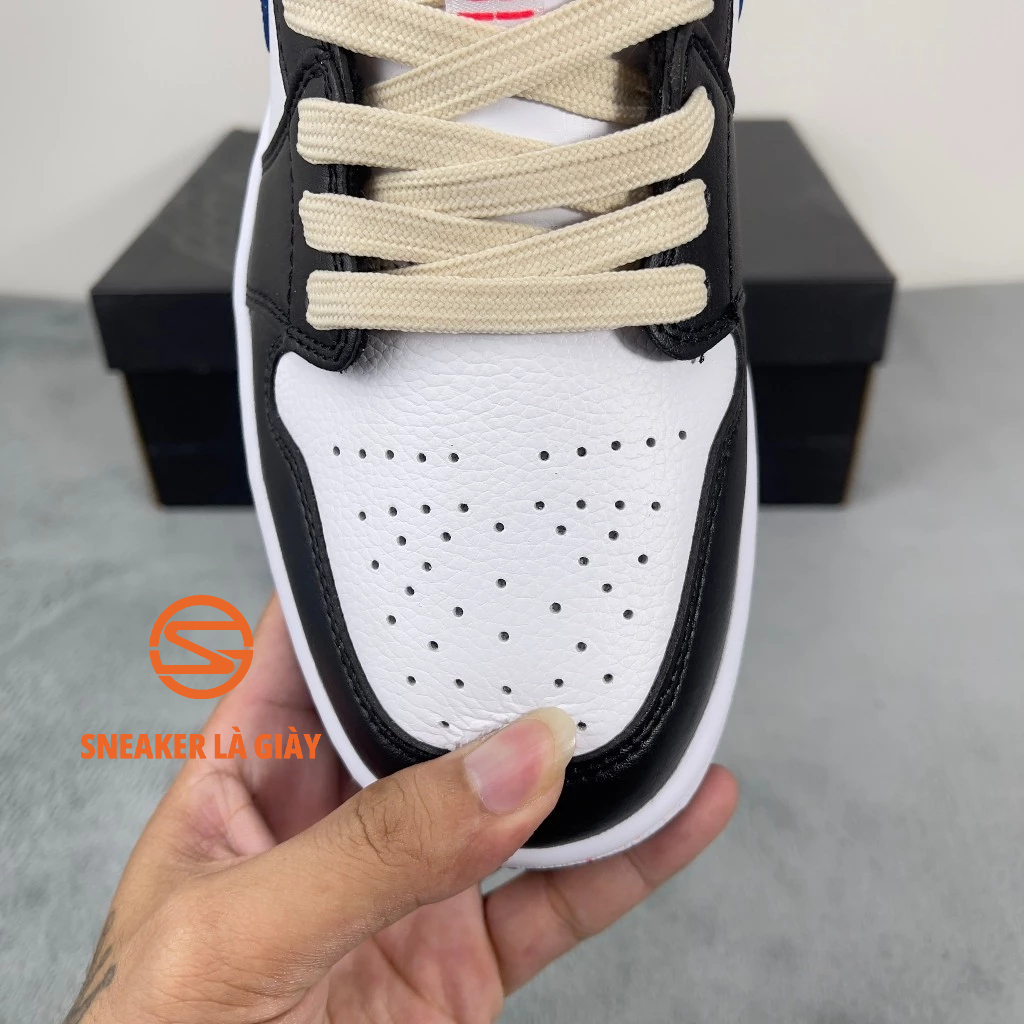 Giày Air Jordan 1 Low Blue  Sashiko Navy FV3622-141 - High Quality Fullbox