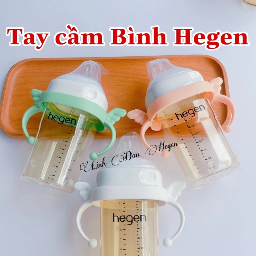 Tay cầm cho bình sữa Hegen, tay cầm bình sữa hegen bằng nhựa