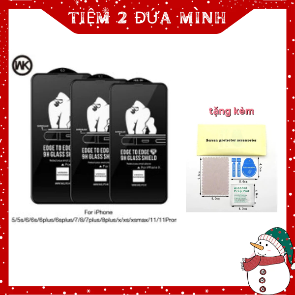 Kính Cường Lực Kingkong 3D WTP-009
