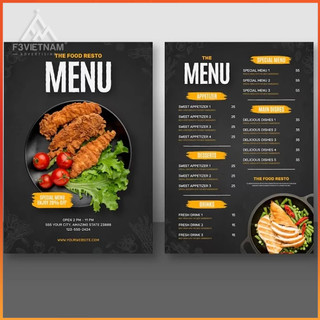 In menu số lượng ít, ép plastic - inbox shop trước khi đặt đơn