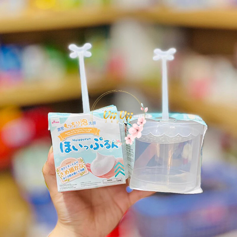 CỐC TẠO BỌT SỮA RỬA MẶT HOIPPURUN DAISO