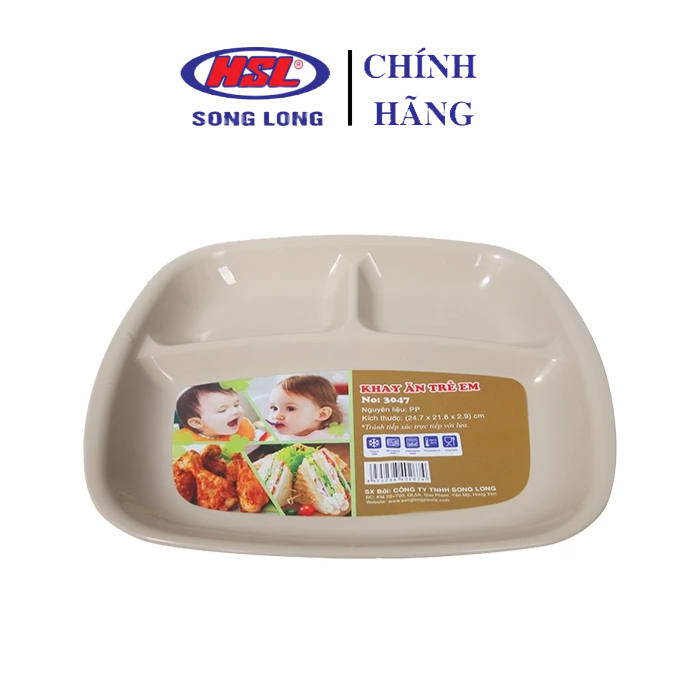 Khay Ăn Dặm Cho Bé Song Long - 3047