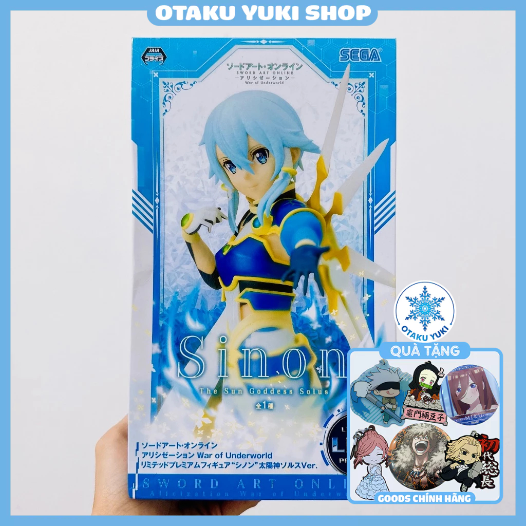 Mô Hình Sinon - The Sun Goddess Solus Ver. Limited Sword Art Online SAO Figure (SEGA)