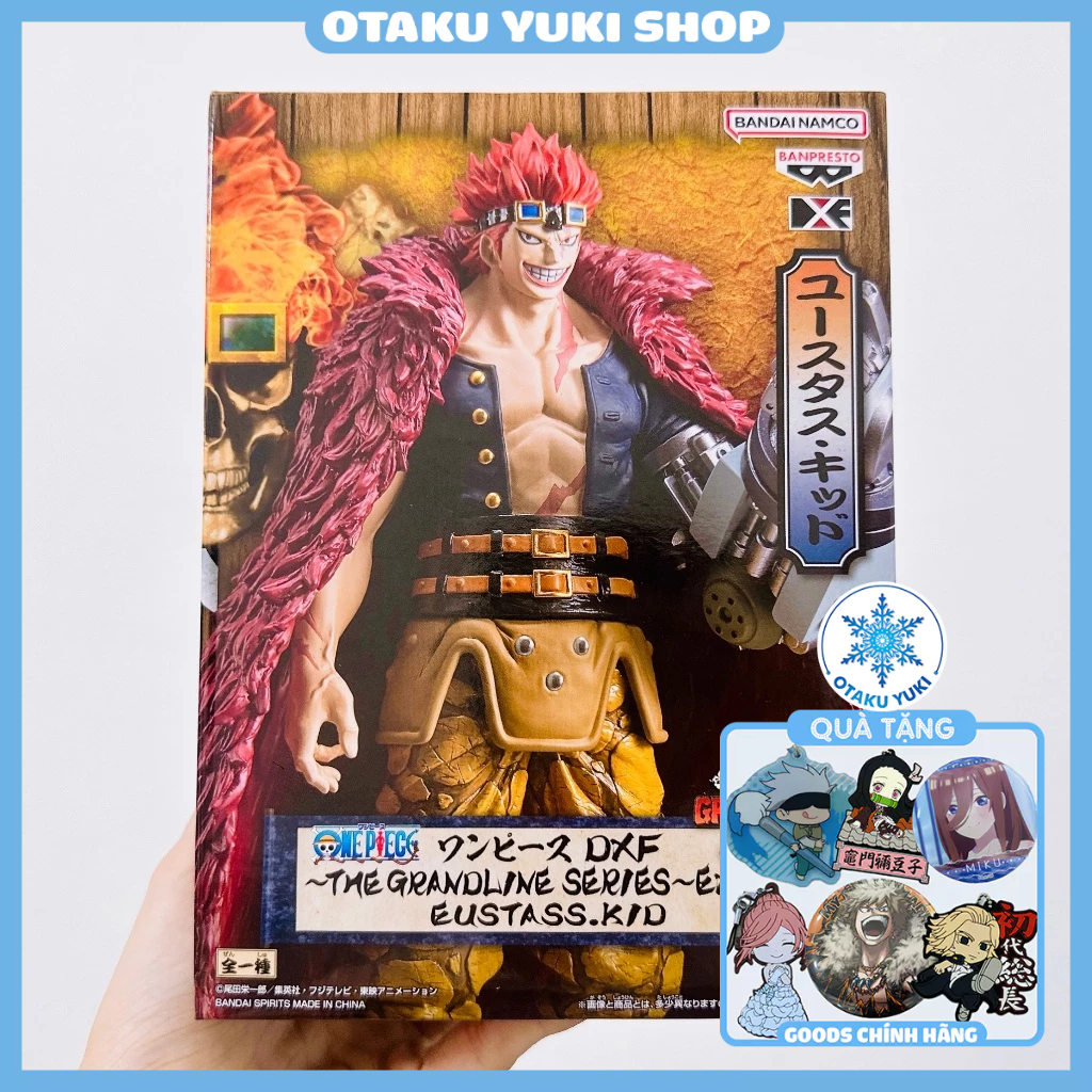 Mô Hình Eustass Kid - One Piece DXF The Grandline Series Extra Figure
