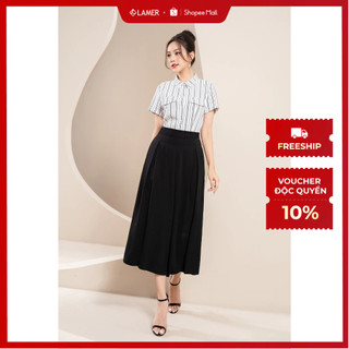 Quần ống rộng túi dọc LAMER L64W23Q007