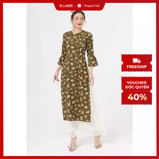 Áo Dài Cách Tân Nữ LAMER L61A19Q064 (Áo Không Kèm Quần)