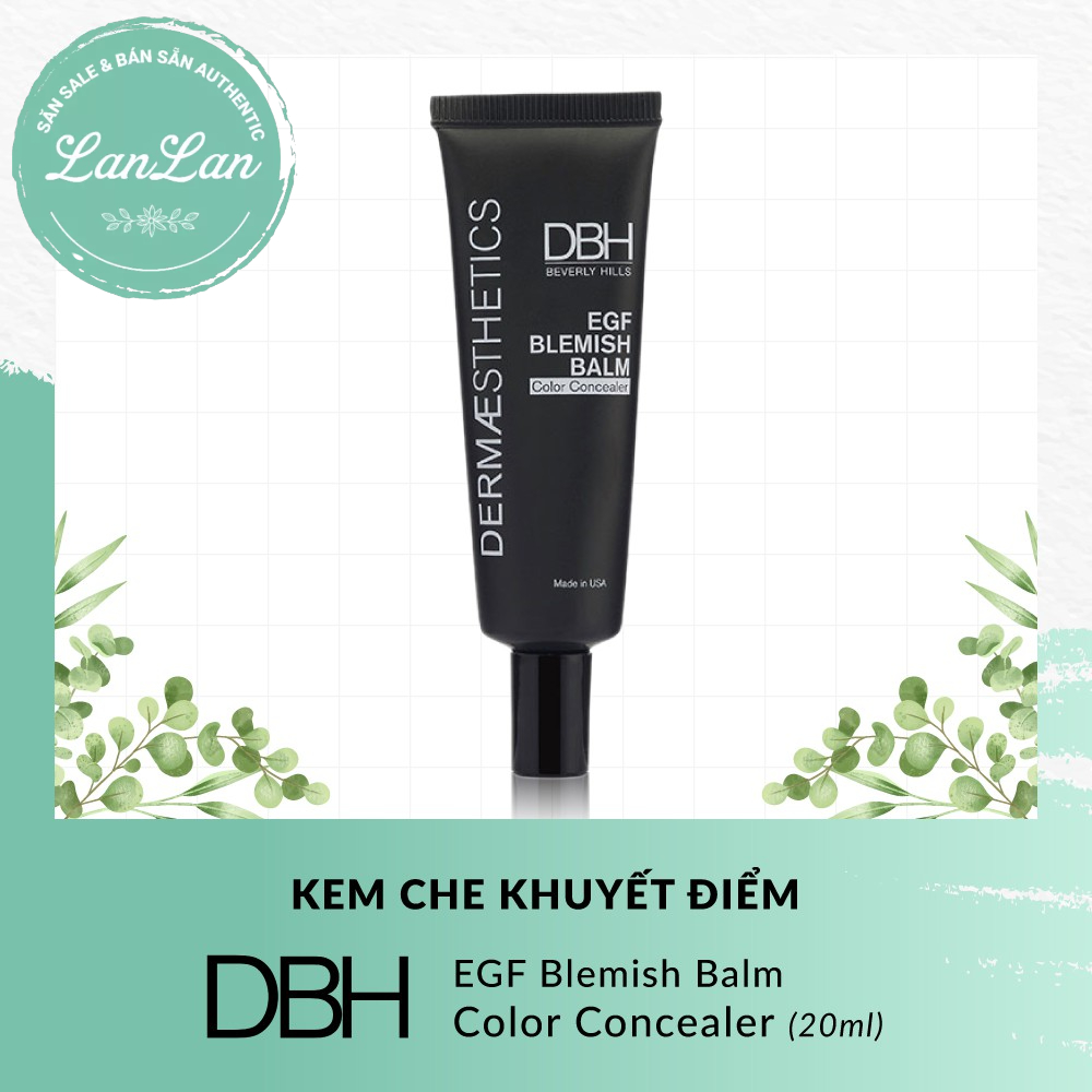 Kem che khuyết điểm DBH EGF Blemish Balm Mịn Màng Đều Màu Và Rạng Rỡ