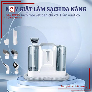 Máy giặt sofa thảm đệm, máy vệ sinh làm sạch loại 6 đầu lực hút 10000pa - GD006