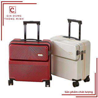 Vali du lịch xách tay, vali tích hợp cổng USB, khóa an toàn TSA size 18, size 20