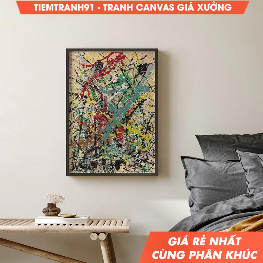 Tranh treo tường, Pollock Poster, Jackson Pollock, Jackson Pollock Abstract Art, Wall Decor, Home De