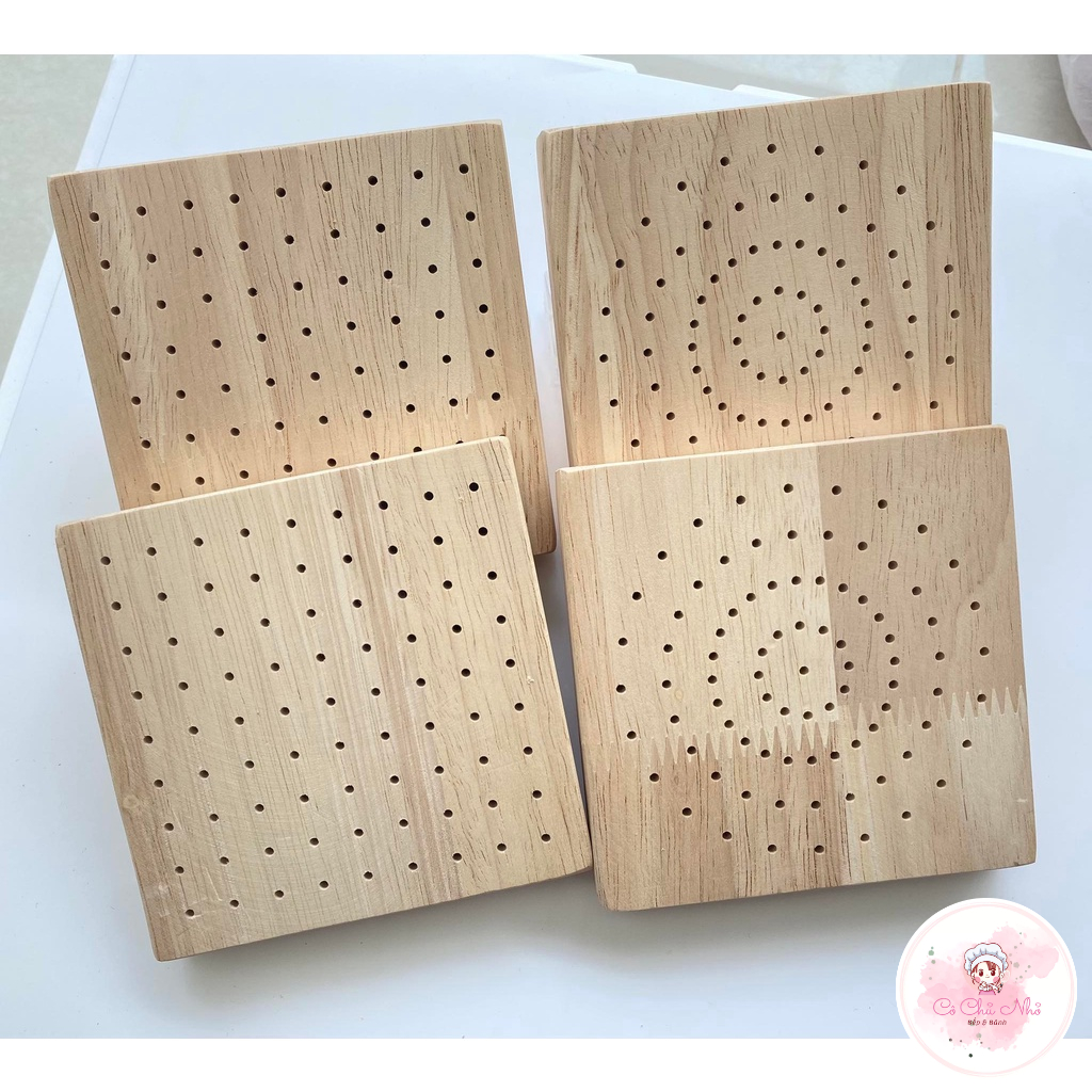 Tấm gỗ đục lỗ