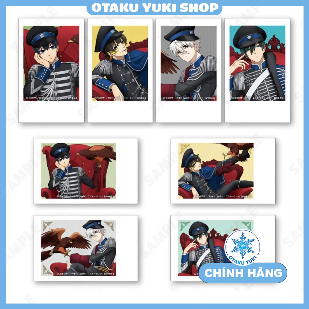 Gói Thẻ Nhân Phẩm Pack Card Blue Lock Fujifilm Instax Mini