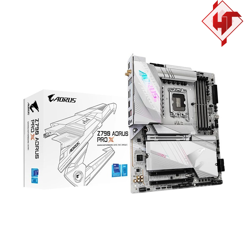 Bo Mạch Chủ Mainboard Gigabyte Z790 AORUS PRO X (Intel Z790, LGA1700, 4x DDR5 192GB, ATX)