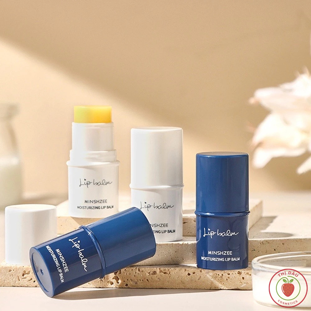 Set 2 Son Dưỡng THỊ DÂU Dưỡng Môi Chống Nứt Nẻ Giúp Dưỡng Ẩm Hiệu Quả Với Thiết Kế Ống Tròn Xinh Xắn DM06