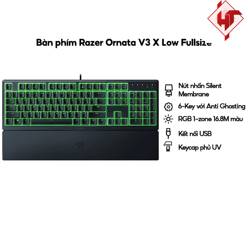 Bàn phím Razer Ornata V3 Low profile - Bàn phím Razer Ornata V3 X
